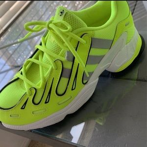 Neon Green Adidas sneaker